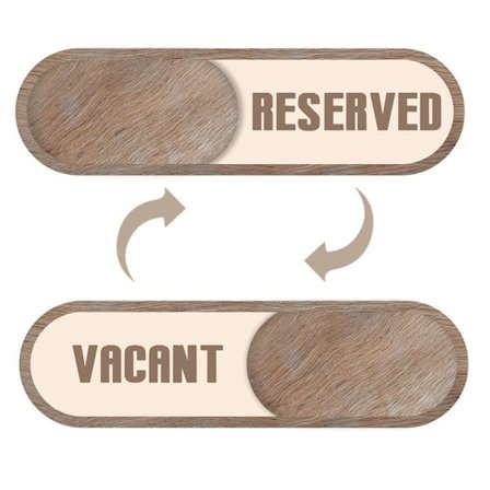 Toimiston Ovimerkki Muistutuskyltit Varattu Vapaa Kyltti