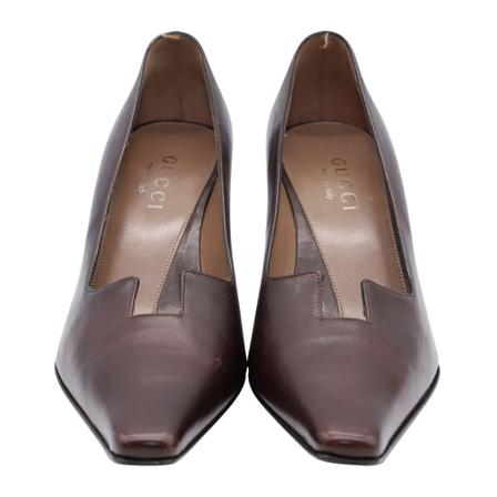 Gucci Vintage pre-owned Pumps , Bruin , Dames , Maat: 36 EU