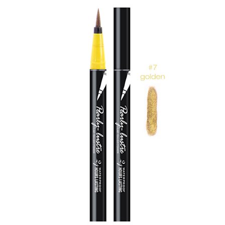 Vanntett flytende eyeliner blyant langvarig øyesminke kosmetisk verktøy 7