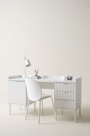 Jotex - Skrivebord 50x143 Cm Hvit - BASAS - Kjøp Skrivebord hos Jotex