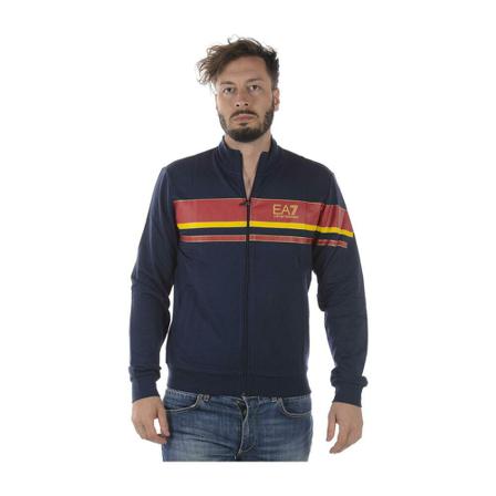 Emporio Armani Ea7, Sweatshirt Blauw, Heren, Maat:M