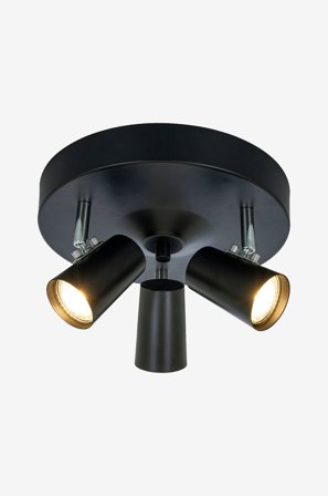 Aneta Lighting - Taklampe Pilot - Svart - Spotlys - Fra Homeroom