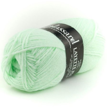 Pelote av ull Layette Plus 470 Ljusgrön Speciell för Baby