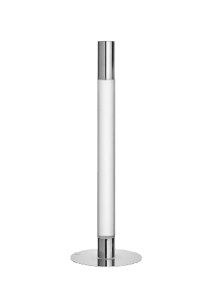 Orrefors Ljusstake Lumiere Dekoration Silver H: 32cm