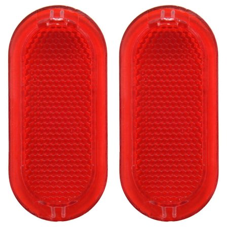 2 stk. røde advarselslysreflektorer til indvendigt dørpanel 6Q0947419