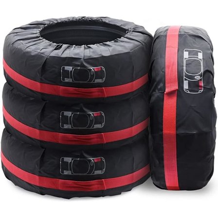 (Diameter 80cm) 4-pakning Dekktrekk 19-23 Tommer Vanntett Reservedekk