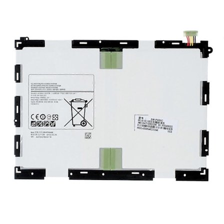 För Samsung Galaxy Tab A 9.7 SM-T550/P550 3.80V 6000mAh Li-ion Batteridel (Kod: EB-BT550ABE)