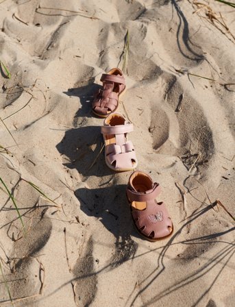 Wheat Sandal Closed Toe Donna - Pink - 20-12.7CM