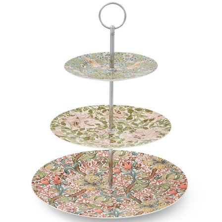 Spode Kakfat, strawberry thief/honeysuckle/golden lily | Dukning & Servering > Tårtfat > Kakfat | Bagaren och Kocken