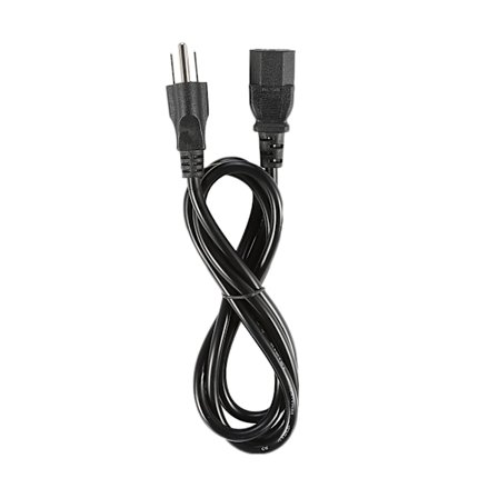 10A 5ft 3-benet AC-adapter strømkabel ledning til pc-computer