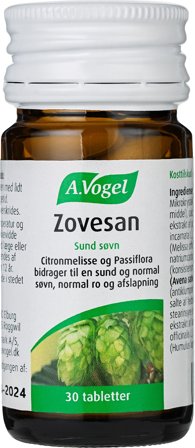 A.Vogel Zovesan 30 tabl., Helse & Madvarer, Søvn & Meditation, Kosttilskud Til Søvn