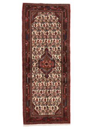 Medallion Small Asadabad Rug 81X203 Wool
