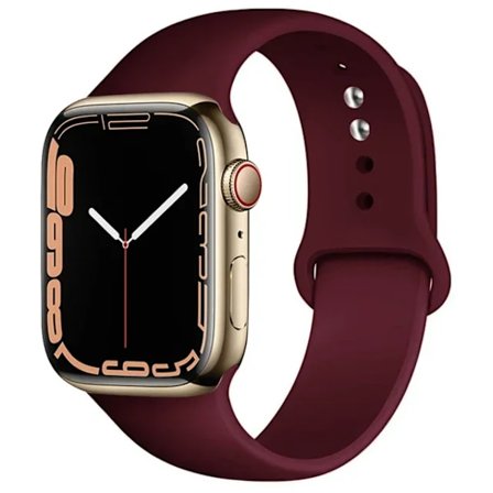 Silikonarmband för Apple Watch-remmar 49mm 40mm 44 mm 45mm 46mm 42mm 41mm 38mm sportarmband iWatch serie 10 9 8 3 SE ultra 2