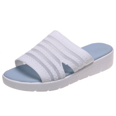 Kvinnors Slip On Slides Tofflor Med Öppen Tå