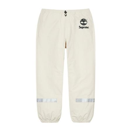 Supreme, Cropped Trousers Wit, Heren, Maat:M