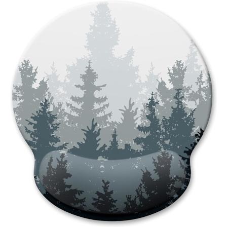 Ergonominen hiirimatto rannetuella, metsämuistivaahto rannetuki hiirimatot, kivunlievityshiirimatto pelaamiseen, työskentelyyn, miehille ja naisille