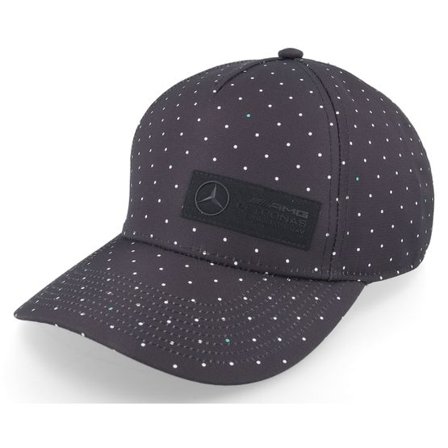 Formula One - Motor Svart adjustable Keps - Mercedes AMG F1 23 Team Polka Dot Black Adjustable @ Hatstore