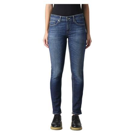 Dondup, Slim-fit Jeans Blauw, Dames, Maat:W27