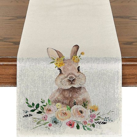 Påskebordløper Vårharer Påskeduker Påskemotiv Borddekorasjon