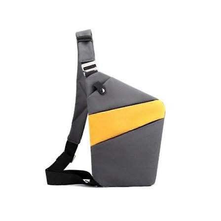 Peaksta Slim Carry, Den tunna axelremsväskan stöldskydd crossbody-väska för resor [DB]