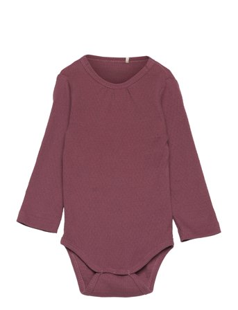 Fixoni Body Ls Rib - Burgundy - 68