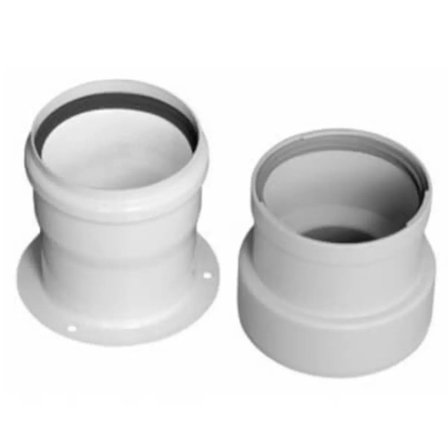 Kit scarico fumi sdoppiato separato ø 80/80 caldaie Baxi