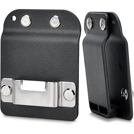 ING Belteklips for målebånd, flat belteklips, egnet for verktøybelter med en bredde på opptil 5 cm, tilbehør for målebånd