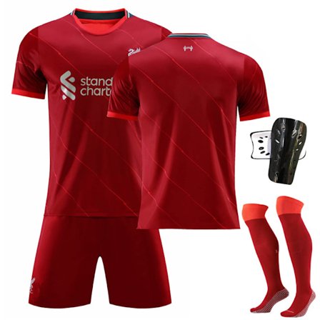 21-22 bonus hjem nr. 11 Salah nr. 10 Mane fodboldtrøje sæt nr. 27 Darwin