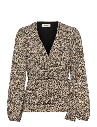 Theodora Print Top Patterned Modström