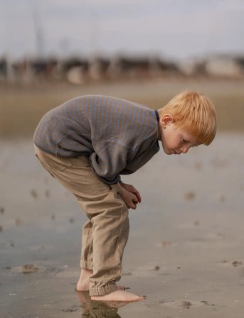 Hanevild Michael Blouse - Navy - 122/128