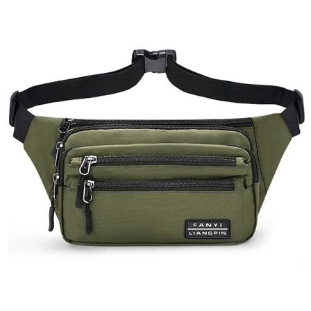 Trendiga midjeväska för kvinnor och män, justerbara bälten, casual väska för resor, vandring, konserter och löpning