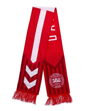 Hmldbu Fan Scarf Accessories Scarves Lightweight Scarves Röd Hummel