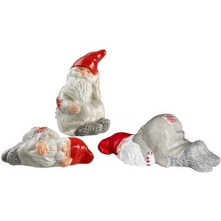 Raggsockminisar nisser 3-pak Cult Design Rød