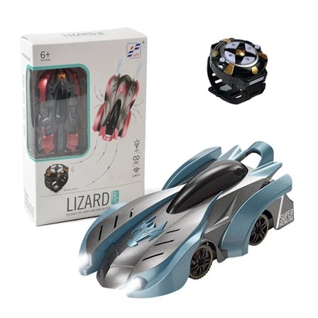 Klocka Fjärrkontroll Bil 2.4G Anti Gravity Väggklättring RC Bil 360 Roterande Stunt RC Bil Antigravity Maskin Auto Leksaksbilar