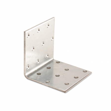 Heco 792256060100 Vinkelbeslag varmgalvanisert 2,5 x 60 x 60 x 100 mm, Beslag