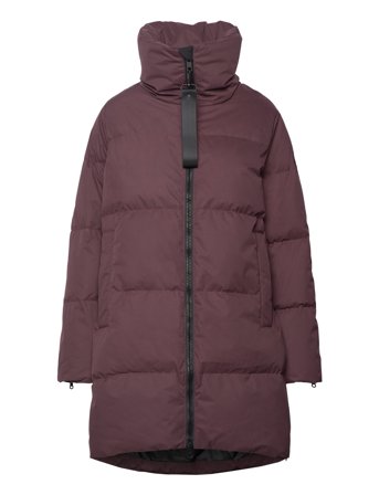 Shanna Down Jacket Women Fôret Jakke Burgunder Tenson*Betinget Tilbud