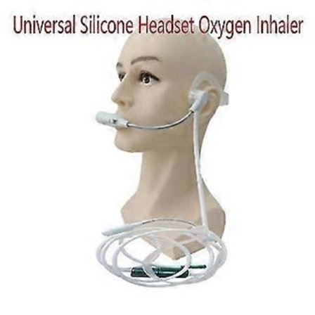 Syreslang av headset-typ, mjuk syrgasgrimma