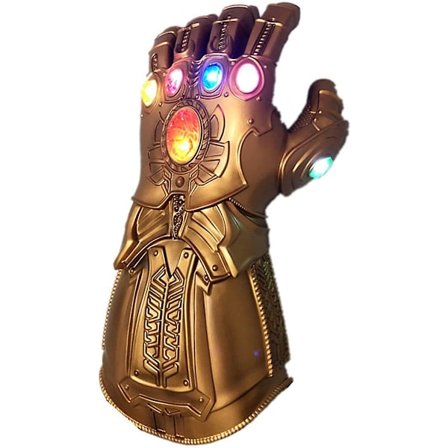 Thanos Infinity Gauntlet Led Gem Light Up Glove Avengers Toimintahahmo Cosplay Lasten Lelu