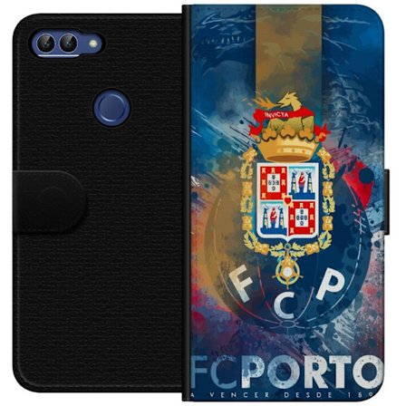 Kompatibel Tegnebogsetui til Huawei P smart FC Porto emblem