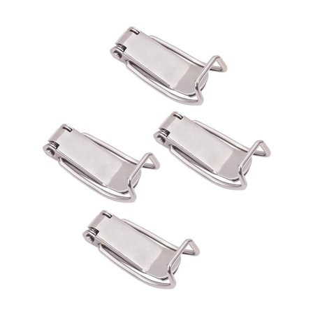 4 stk Spring Toggle Latch Catch Clamp Spenne Clip