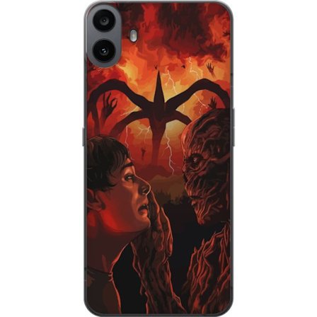 Kompatibelt Mobildeksel til Nothing CMF Phone 1 Eventyrlig moské i pastellfarger med hengende lykter, stjerner og halvmåne blant skyer