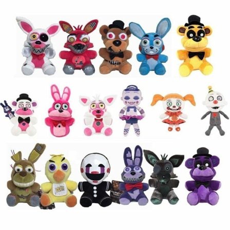 FNAF Plysjleketøy Five Nights at Freddy's Plysjdukke Freddy - 25cm