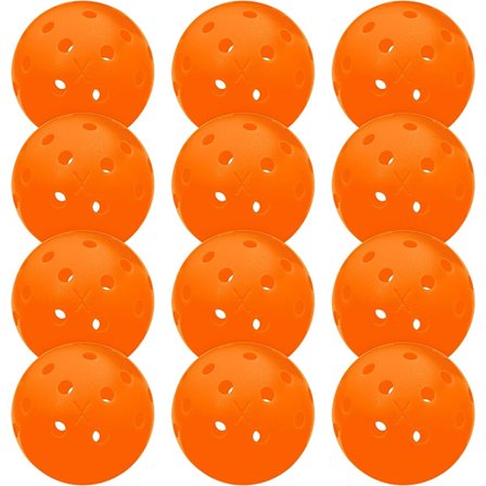 Vakaa ja kestävä 74mm 40 reiän 26g Pickleball GPickleball muovi Weifu rei'illä varustettu pallo