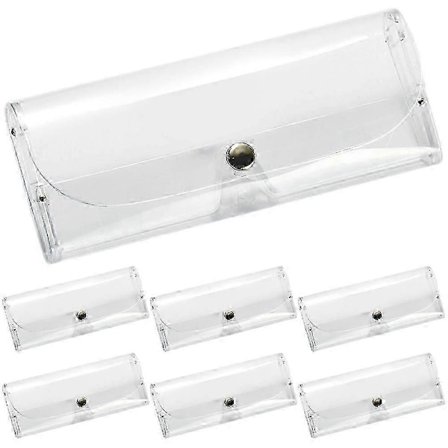 7 stk. Hårdt Etui til Briller Solbrille Etui Rejse Bærbart Brilleetui