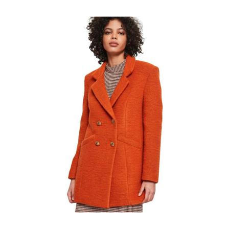 Gaudi, Double-Breasted Coats Oranje, Dames, Maat:L