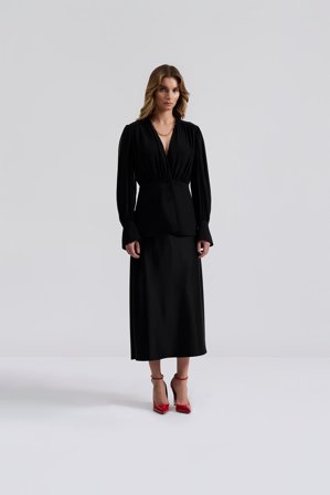 Malina - Wilhelmina blouse - XS - Black