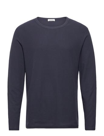 Johaan Waffle T-shirts Long-sleeved Sininen ARMEDANGELS