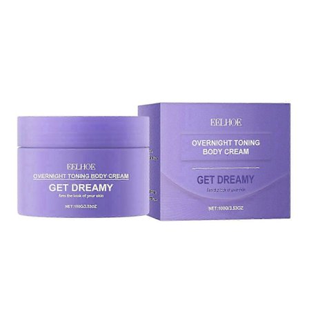 Get Dreamy Overnight Toning Whip, Uppstramande kroppskräm för natten, Anti-rynk hudåtstramningsgel, Uppstramande kroppskräm för alla hudtyper