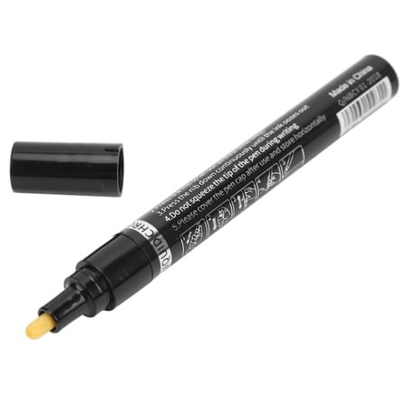 Krom Marker Pen 3mm Vandtæt Anti Maling Spejl Reflekterende Krombelagt Sølv DIY Highlight Marker