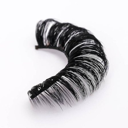 Minkfransar Fluffiga Fransar Dramatiska Stökiga Långa Falska 3D Fransar 25mm Makeup Mink